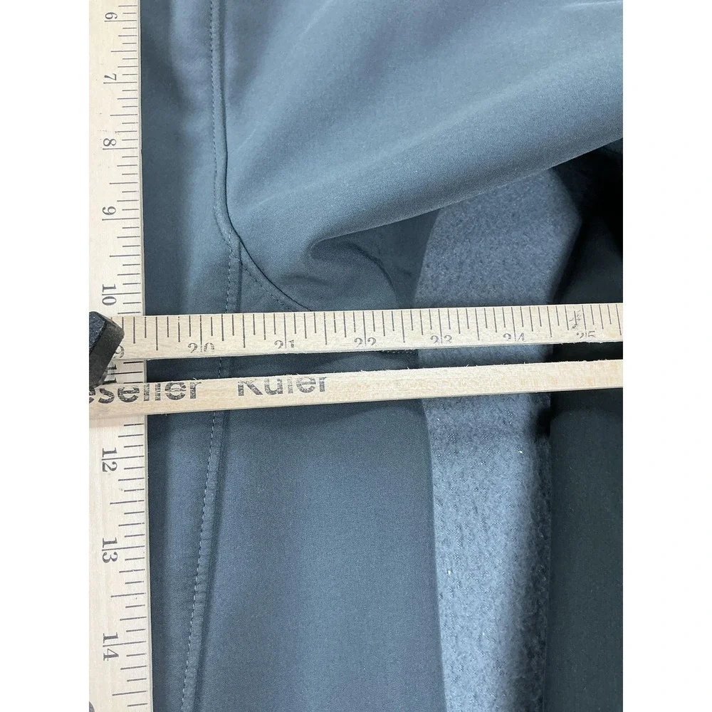 North Face Apex Jacket Mens XL Gray Softshell Fleece Lined‎ Windbreaker Hiking